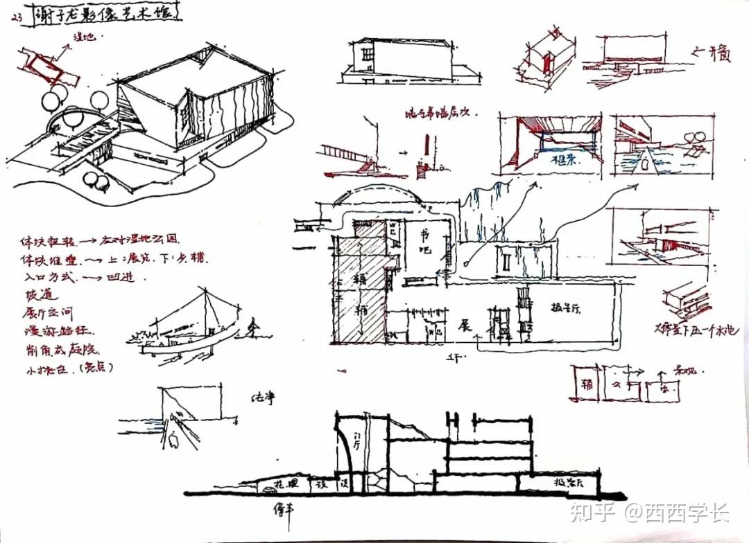 關於建築案例抄繪方法的超全總結