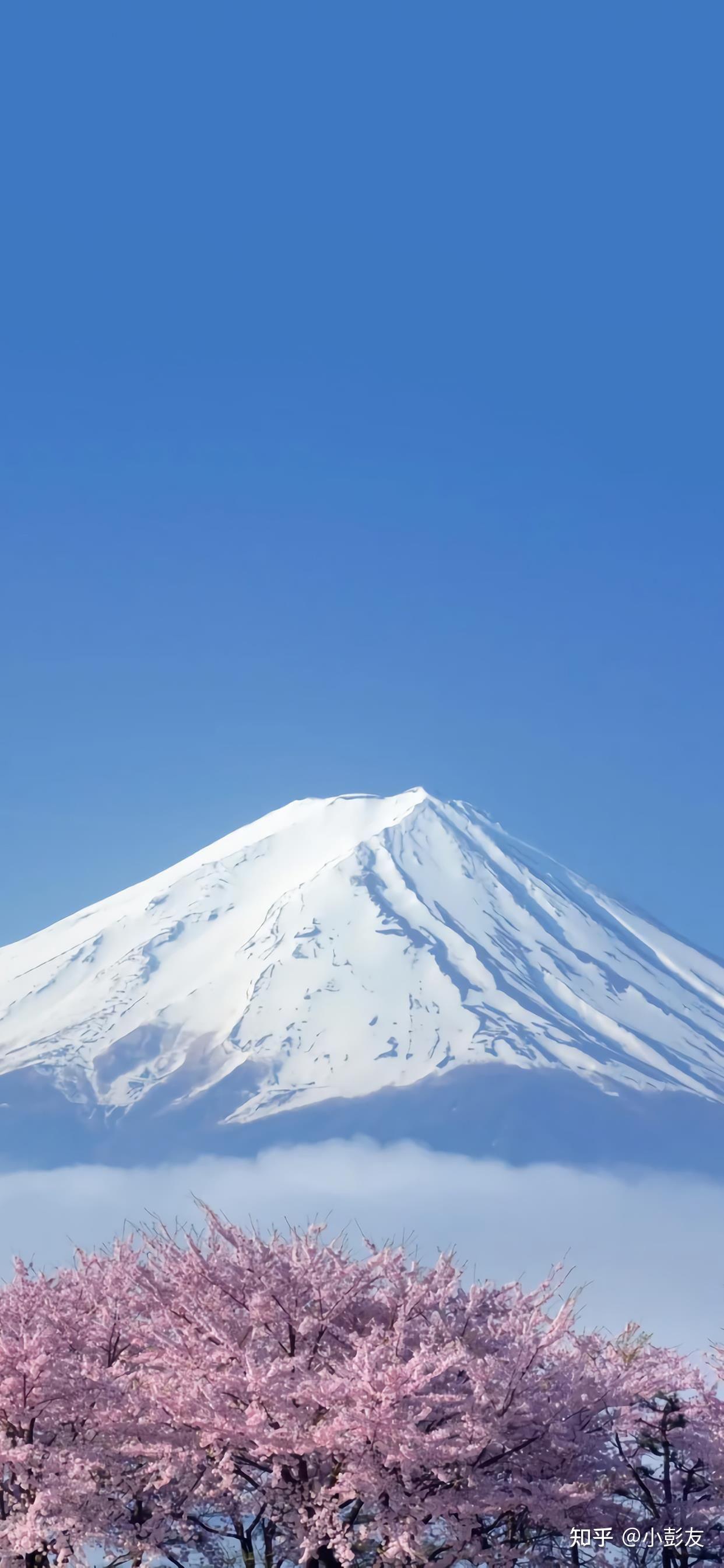 手机壁纸富士山高清图片