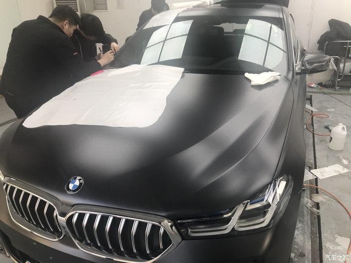 21款6gt神秘灰大旅提车及小改作业