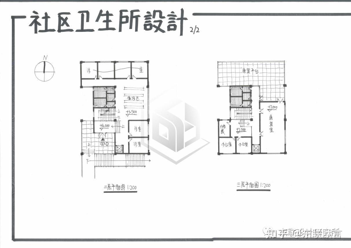 社区卫生服务站 平面图片