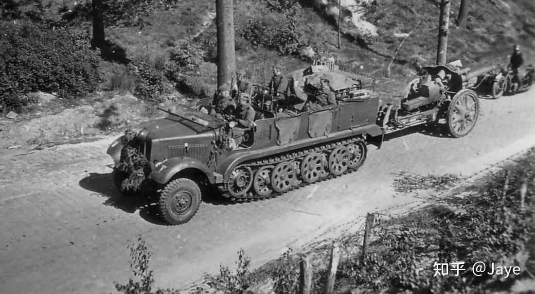 二战德国标准师级火炮,105毫米lefh 18型榴弹炮