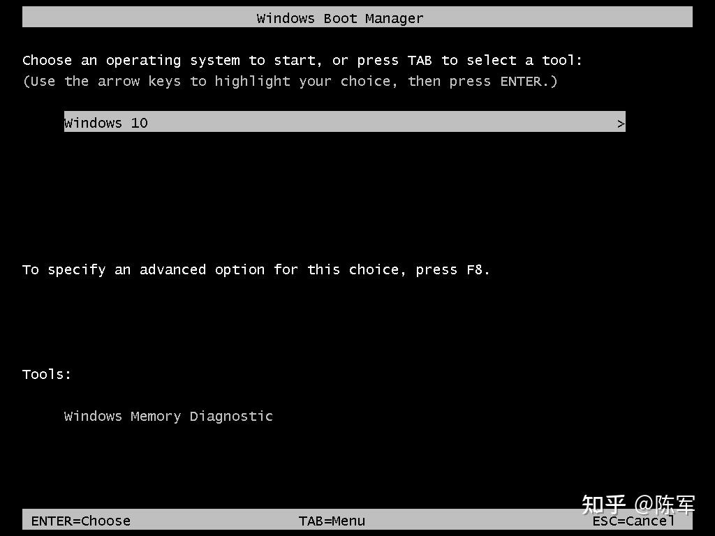 Windows Boot Manager 背后的真相, 手工移动 Windows 分区后如何手工修复 BCD store. 知乎