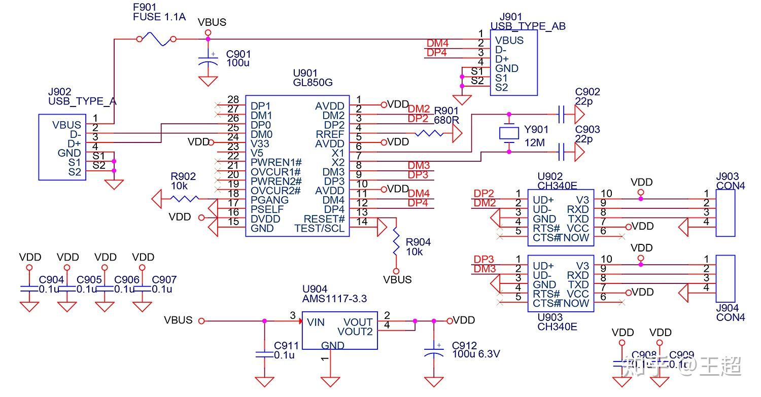 Usb разветвитель схема