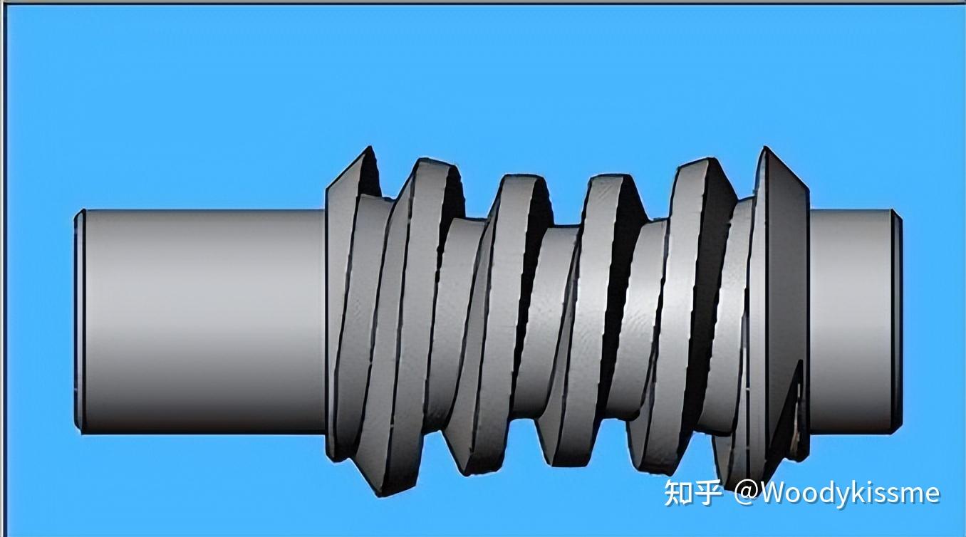 阿基米德蜗杆端面齿廓图片