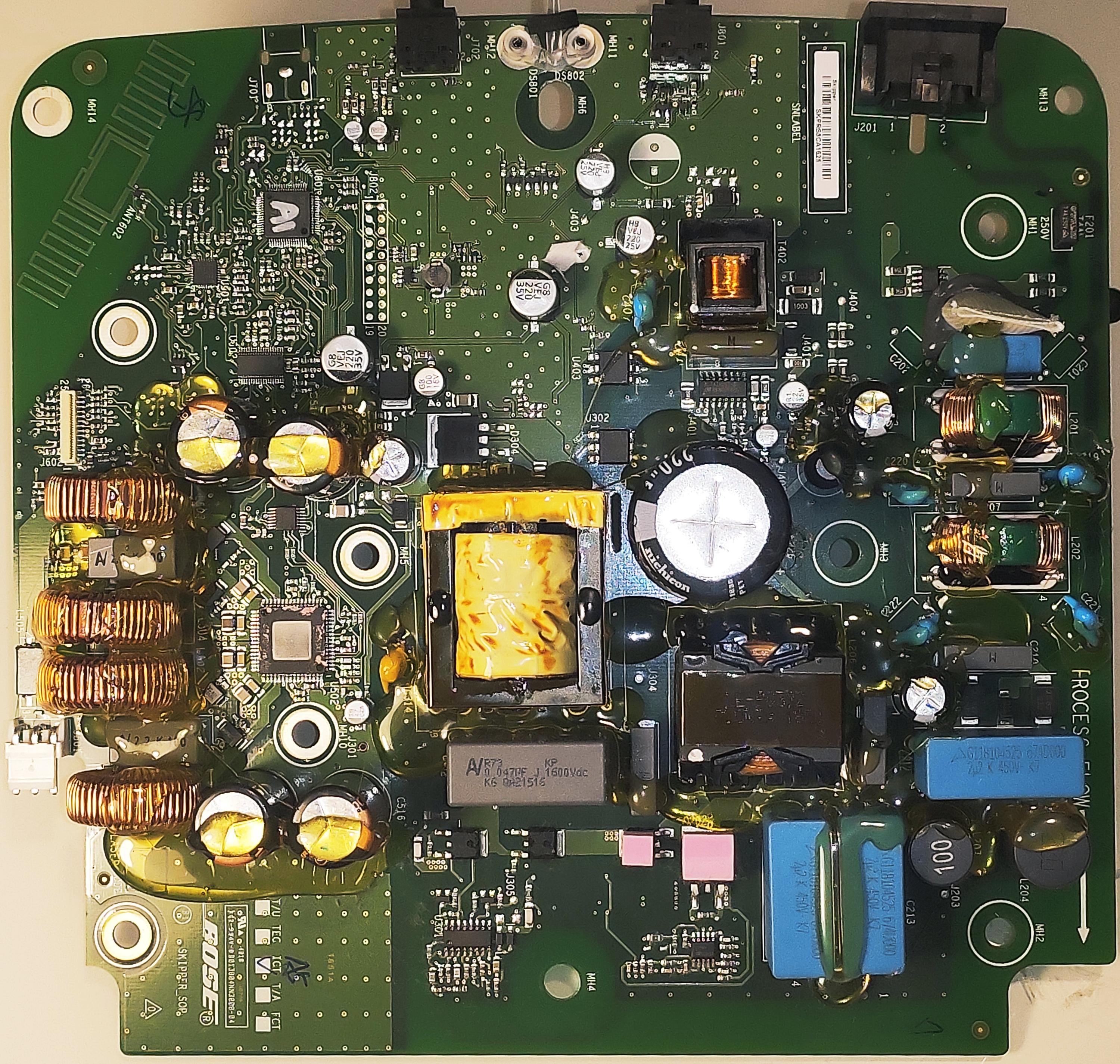 博士bose acoustimass 300 无线低音炮维修