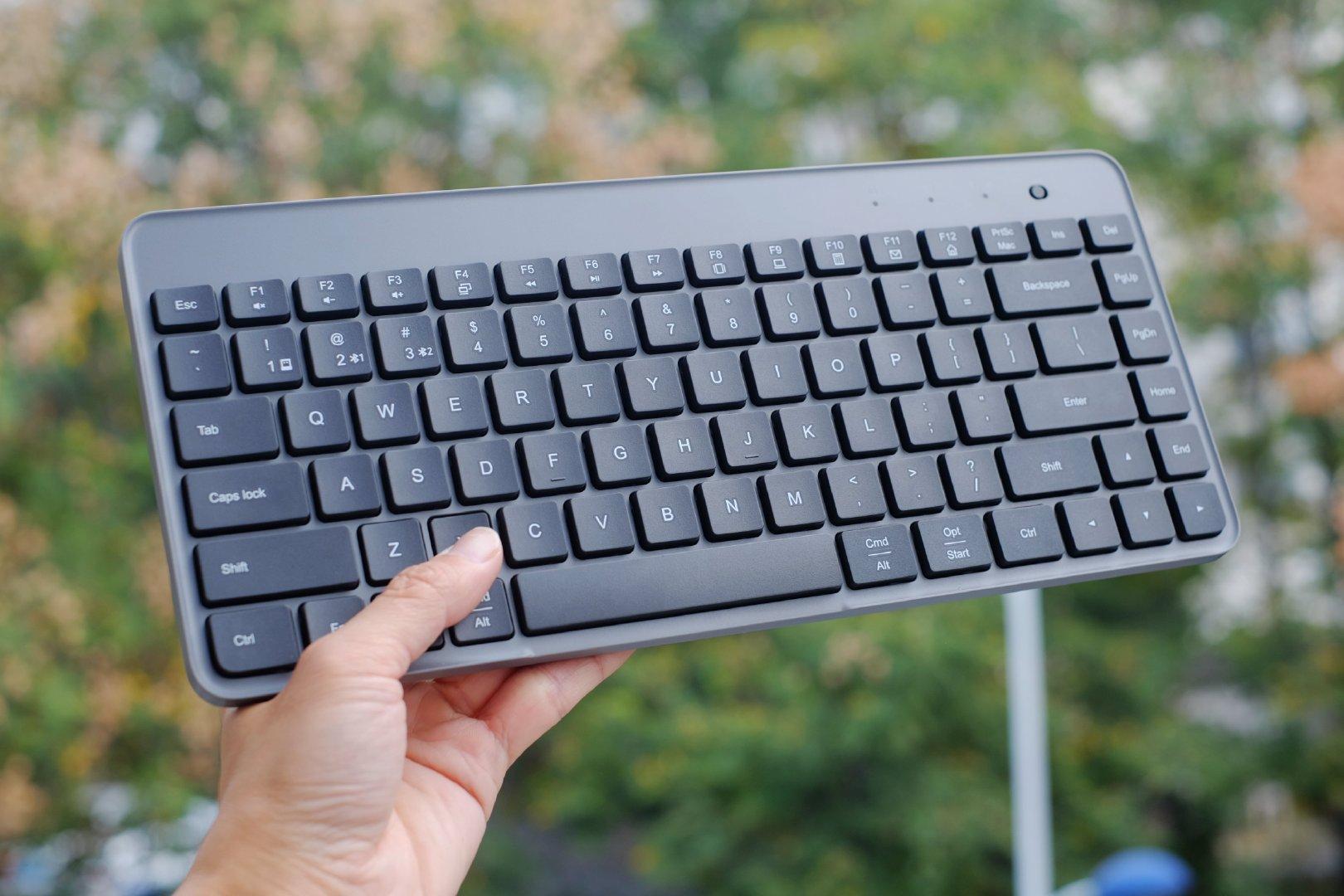 「移动办公,一个搞定」小米便携双模键盘