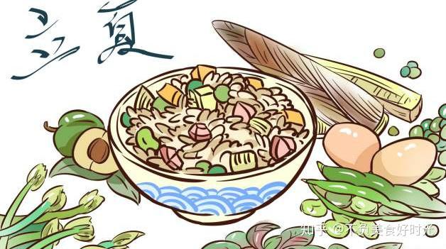 今日立夏做一碗天真快乐五色饭迎少年归来