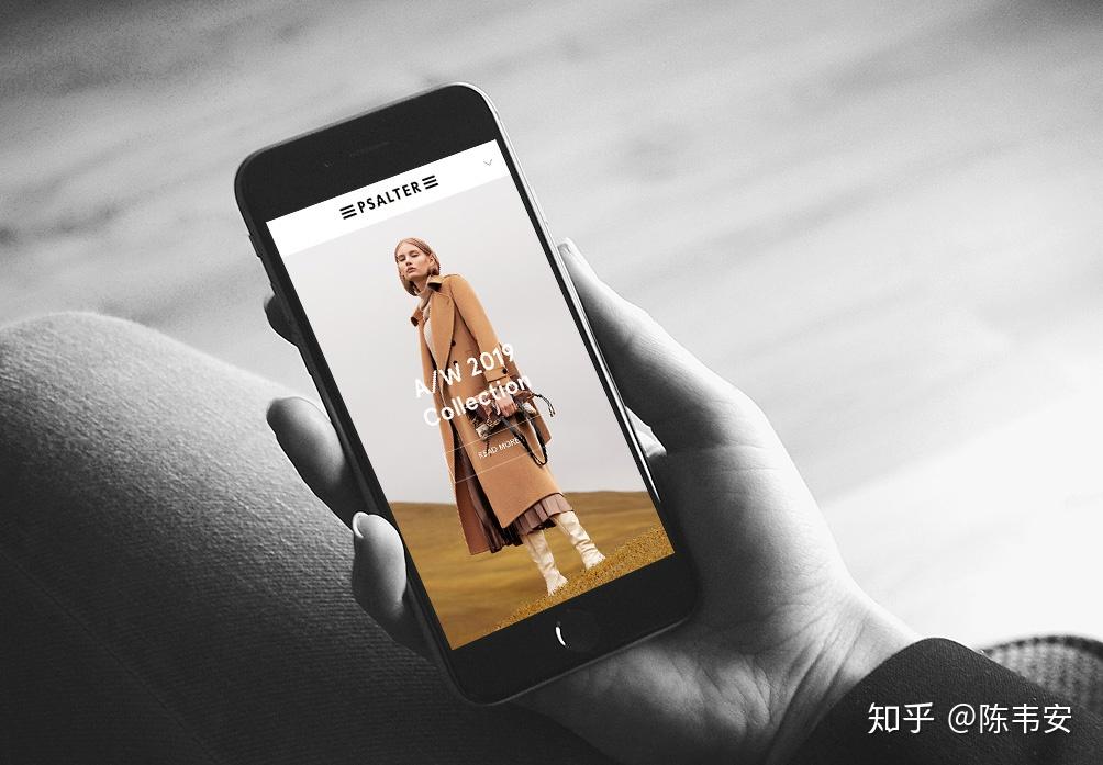 psalter诗篇女装高端品牌网站设计网站设计