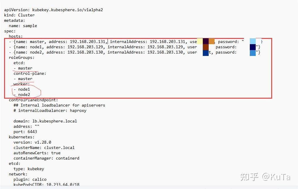 使用kubekey3.1.0快速搭建k8s(kubernetes1.28.0）+kubesphere3.4.0教程 - 知乎