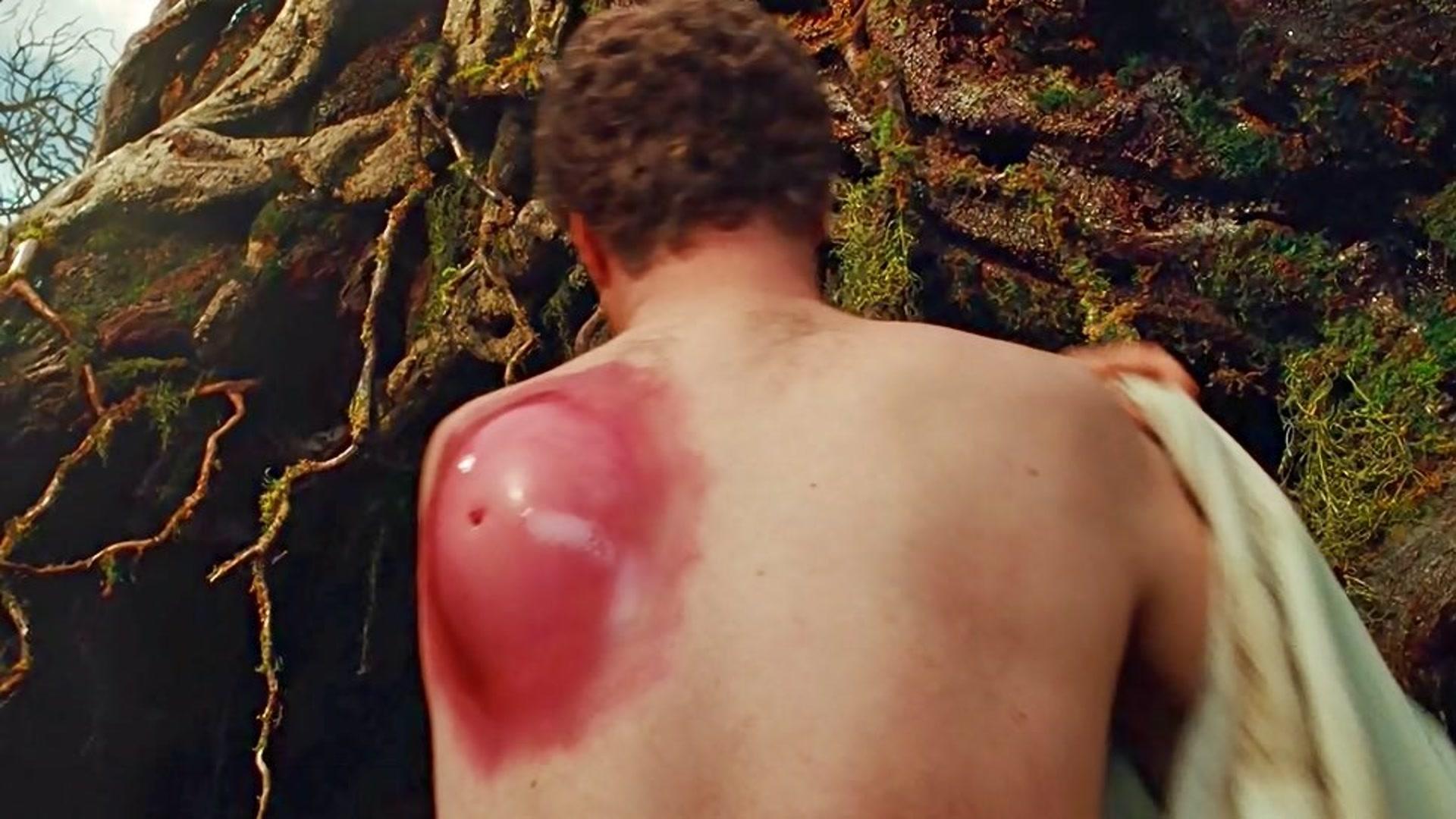 男子用血喂养一株食人花长到50米高一口吞下火车差点毁灭美国