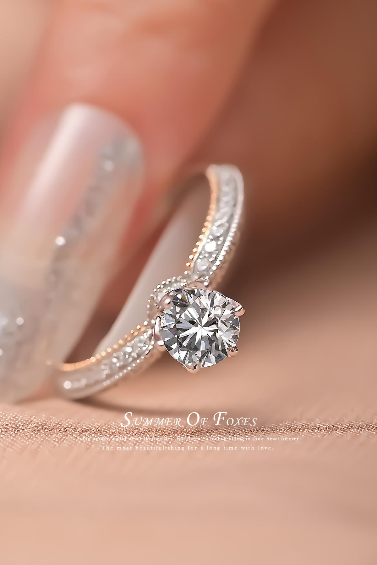 结婚钻戒|结婚对戒|小众婚戒定制summer婚戒定制,欢迎您随时咨询成都