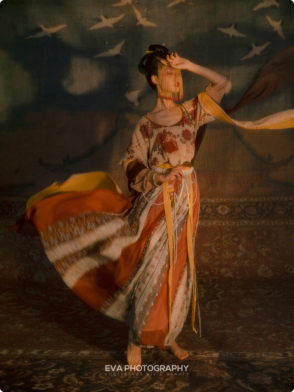 古风特辑吴服汉襦大漠朝堂尽在你衣袂翩跹1