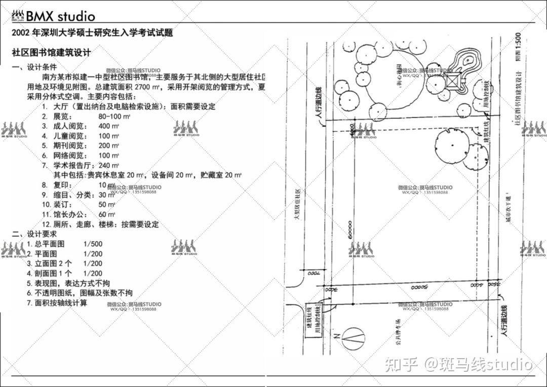 深圳大学建筑学快题历年真题合集(1999~2025) | 首发 - 知乎