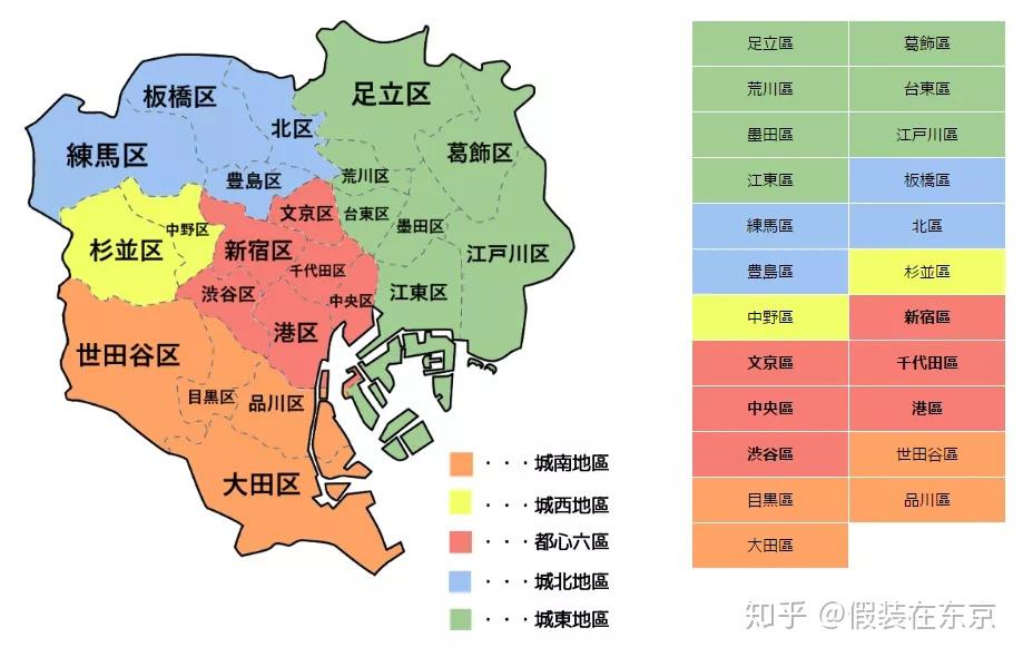 东京23区的行政区划东京一大特点就是四季分明,并且每个季节都非常