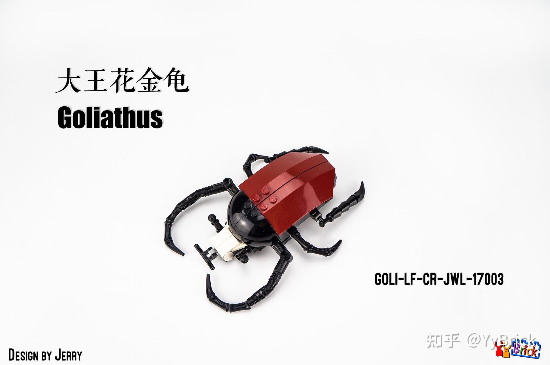 乐高桌面摆件大王花金龟积木模型