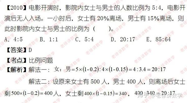 管理类联考数学 算术模块题型归纳 第二篇 知乎