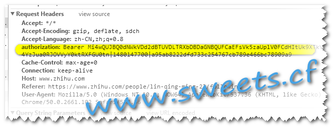 知乎爬虫之3:请求分析(附赠之前爬取的数据一份) 知乎爬虫之3:请求分析(附赠之前爬取的数据一份)