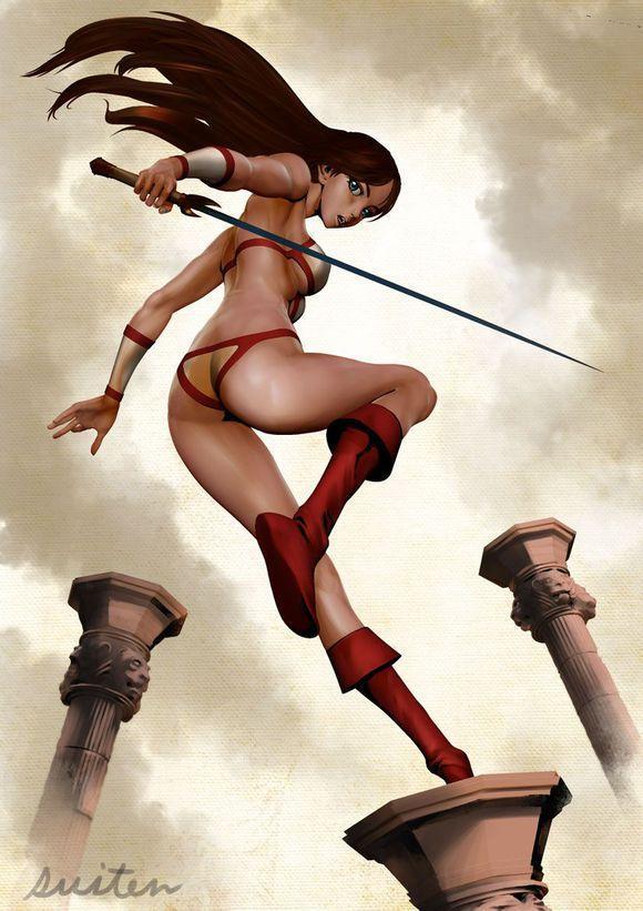 经典街机游戏战斧女主在历代中的形象变化一代女神的养成