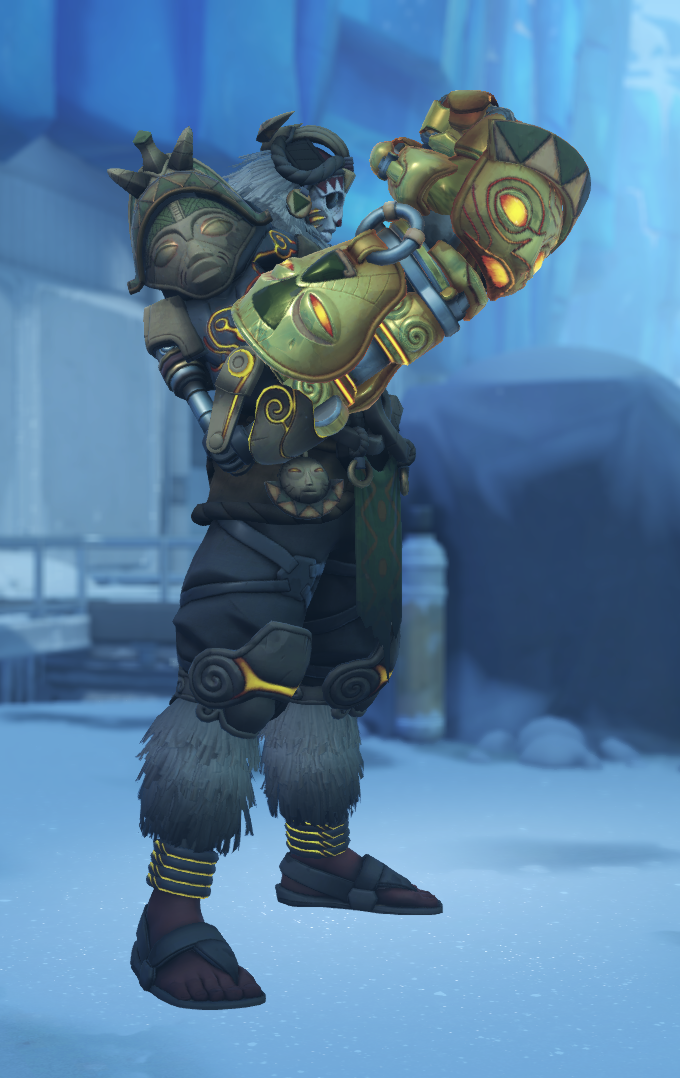 守望先锋皮肤鉴赏末日铁拳