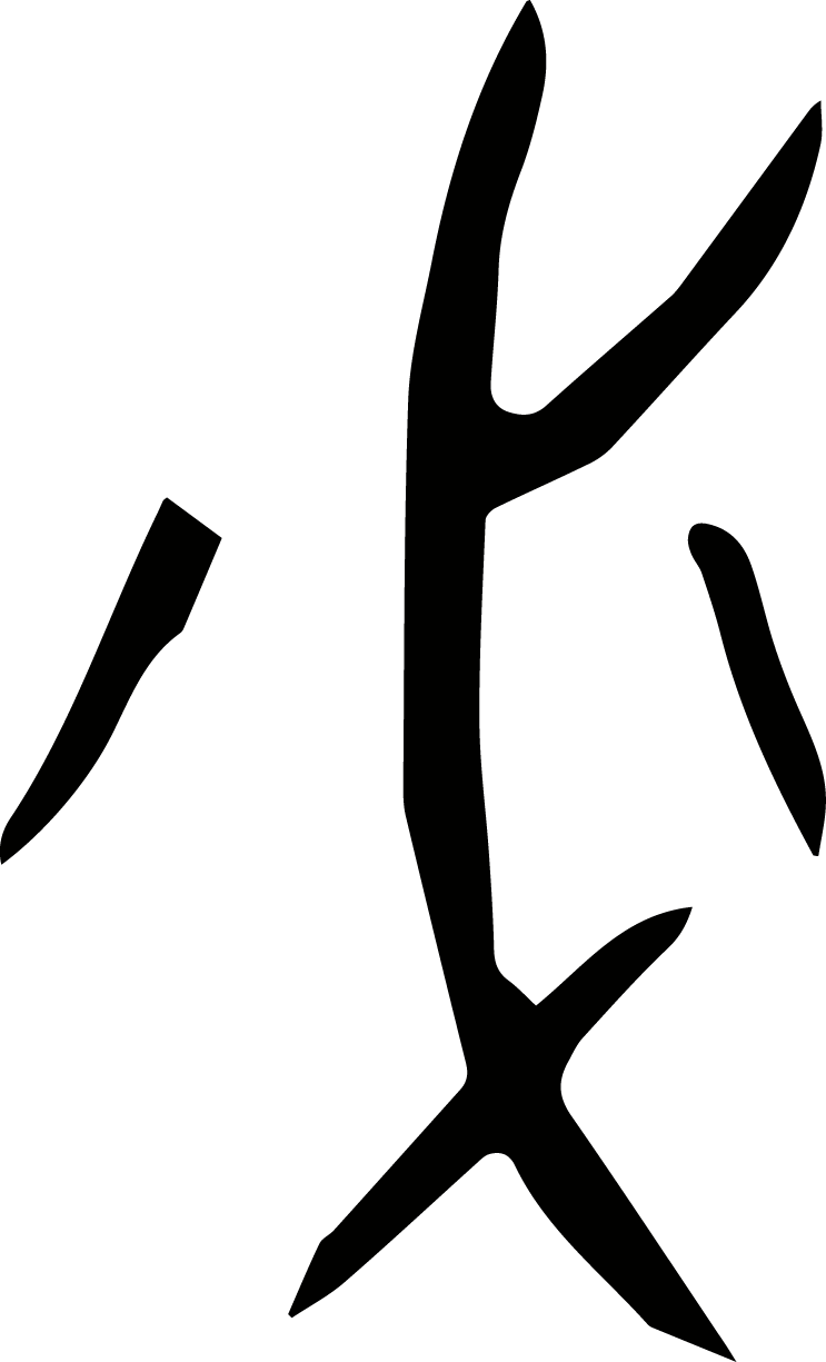 带毛的字,多与动物皮毛有关,例如:⺮ 毛=笔,繁体笔,会意兼形声字.