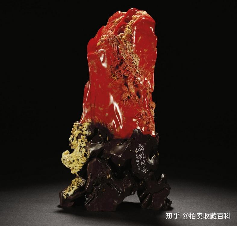 鸡血石价格？红如牛血，色若宝石，文人之爱，史上拍卖价格最高的30大 