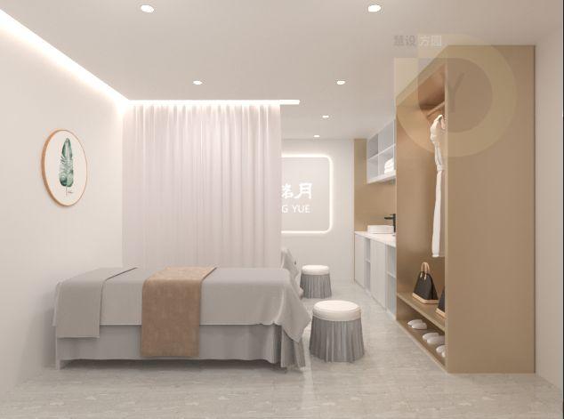 慧设方圆轻奢风美容院室内设计案例