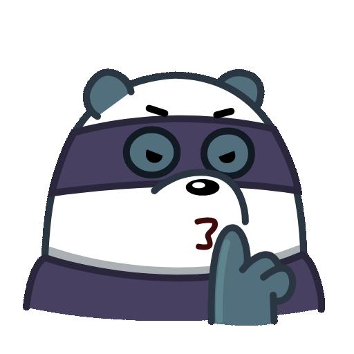 telegram上有趣的表情包之一threebears