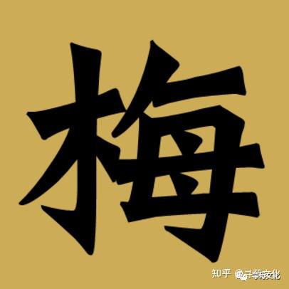 梅姓氏的汉字演变和家族来源过程荀卿庠整理 - 知乎