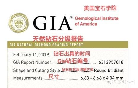 gia一分鐘解讀鑽石gia證書乾貨