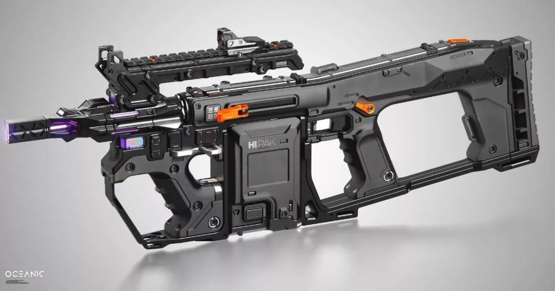 看到这些枪好想射点什么属于金属的美感那些眼花缭乱的高科技