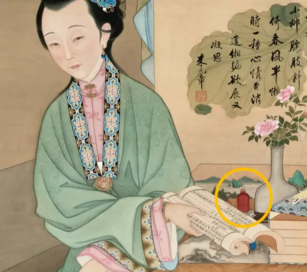 鼻煙壺『赤壁圖』『靜聽松風圖』手絵精品 中國傳統工芸美術作品