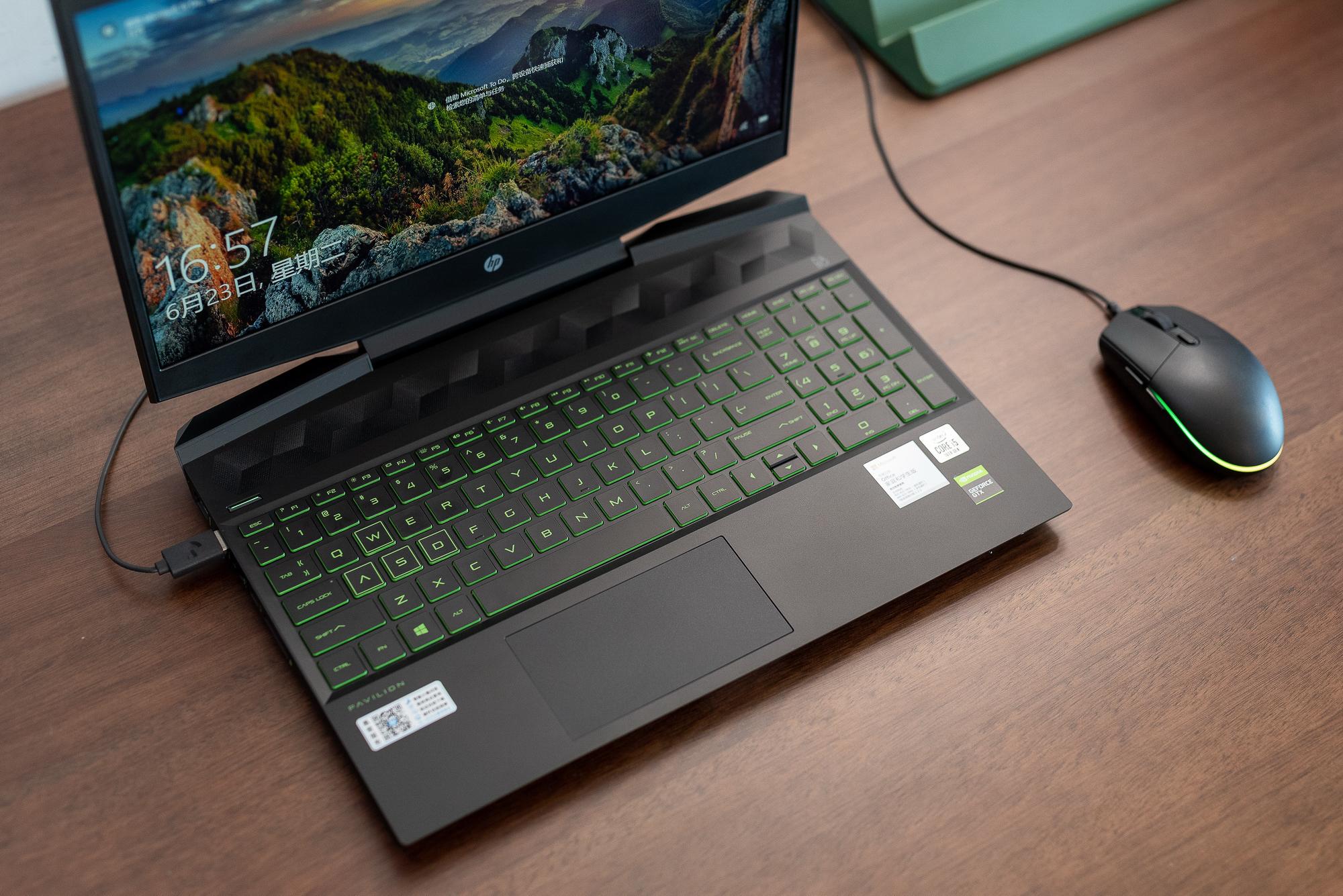 这次测试走量的机型惠普光影精灵6游戏本