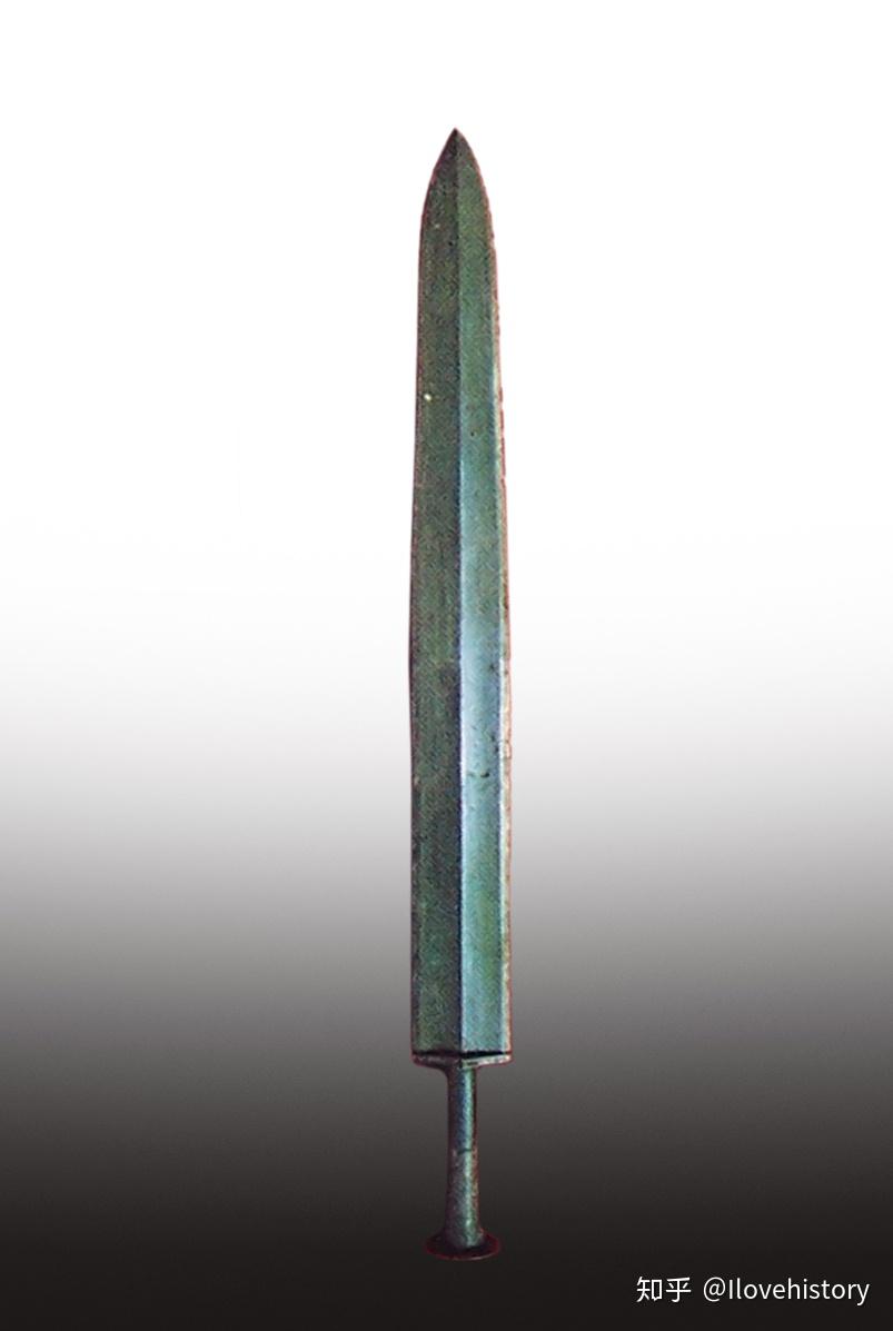 图081 桃源采菱城出土青铜剑采菱城又名黄楚城,相传为楚平王时(前528