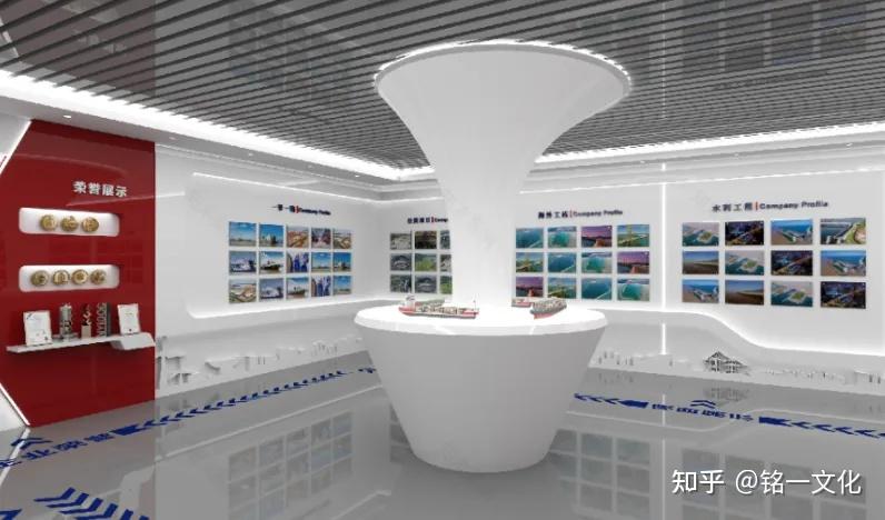 预算有限？这样设计企业展厅也能高级感爆棚~~ - 知乎