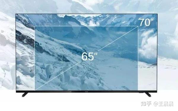 70寸比65寸电视比较图图片