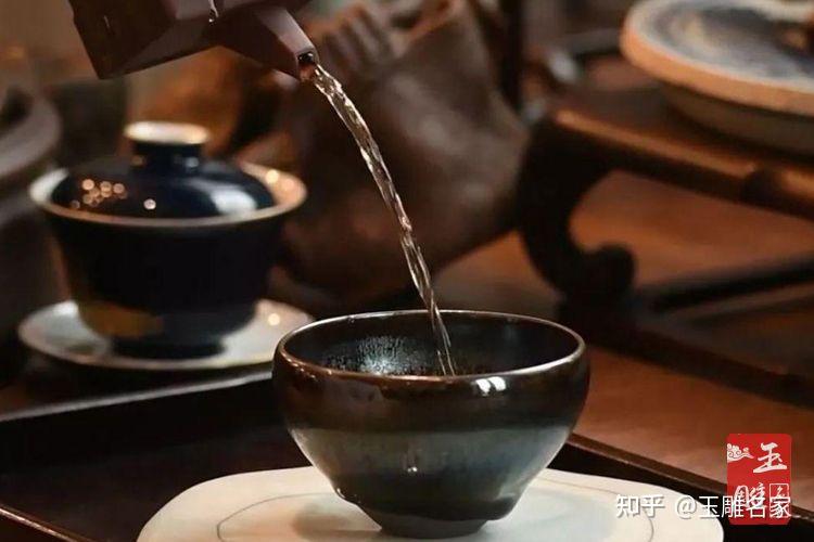 中国古美術 宋建窯 玉蘭花図紋建盞 宋代建窯 玉蘭花意匠 茶碗 茶道具