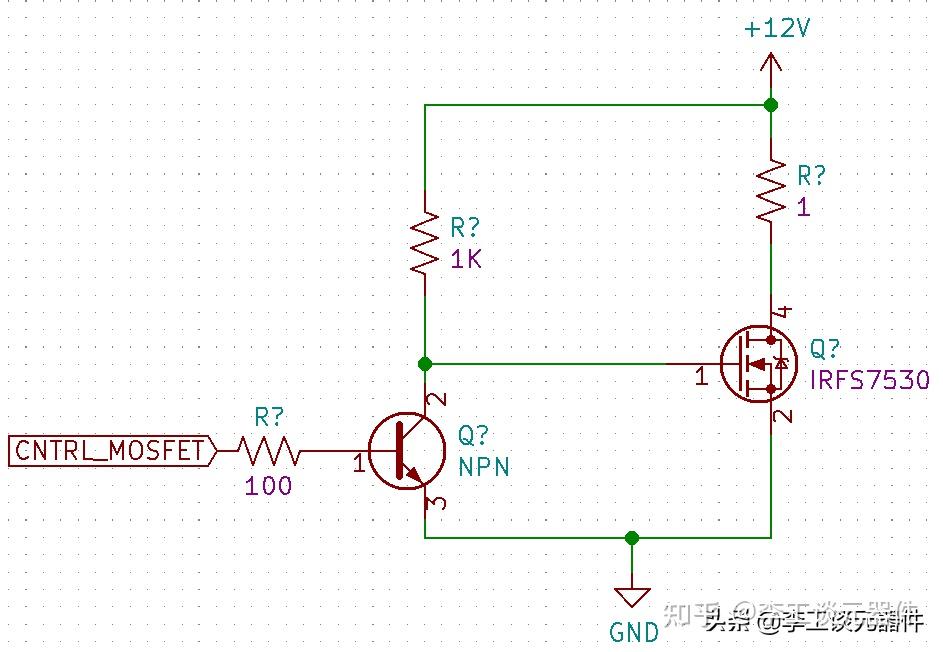 图腾柱电路驱动mos管图片