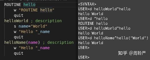 Intersystems. Recipe [Intro] M And ObjectScript Basics - 知乎