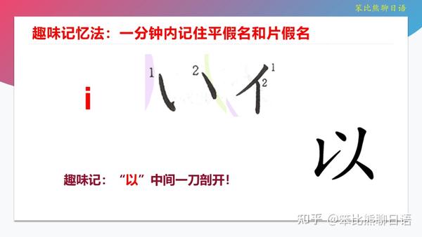 日语五十音图:一分钟内记住平假名和片假名 - 知乎