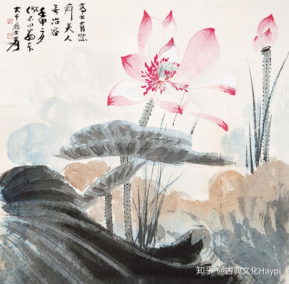 炎炎夏日，赏名家荷花图消暑！ - 知乎
