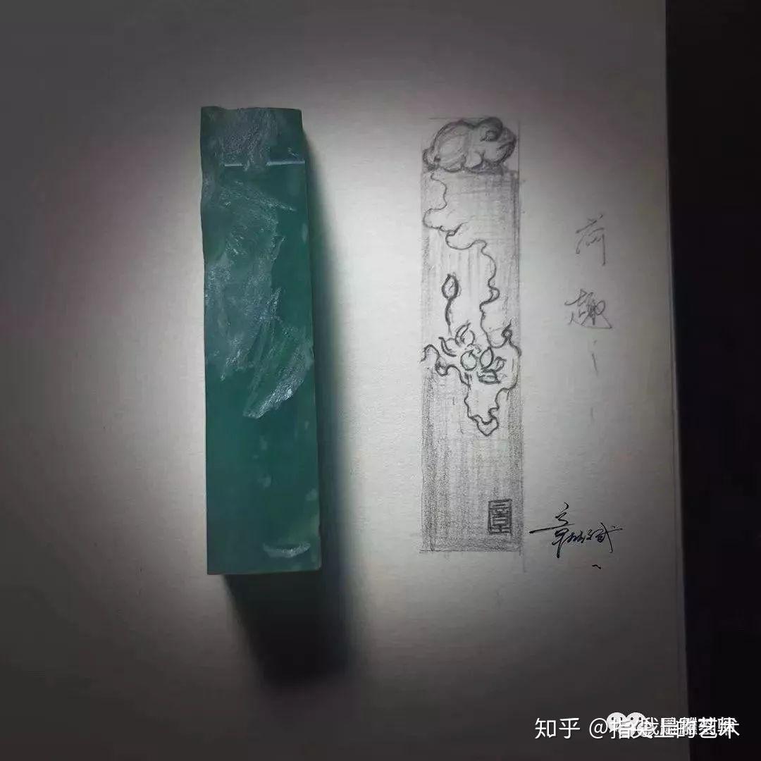 我是雕刻师,玉雕设计素材手稿(翡翠设计稿)