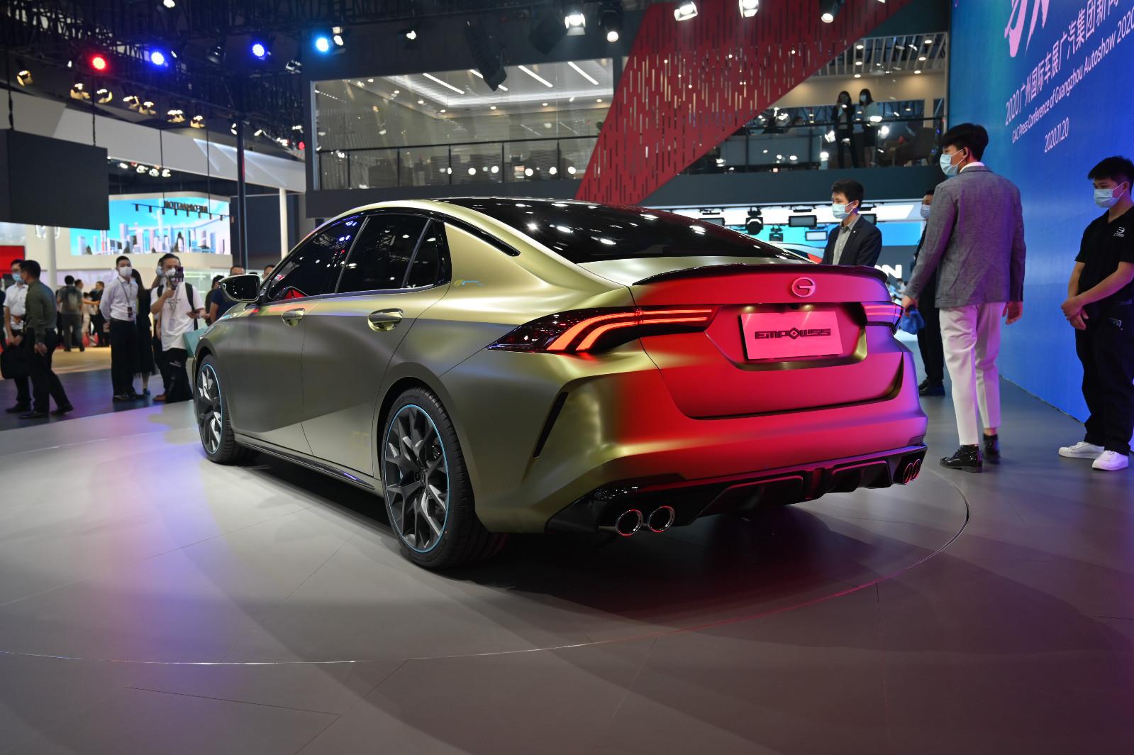 2020广州车展图解后浪们的新选择实拍广汽传祺empow55