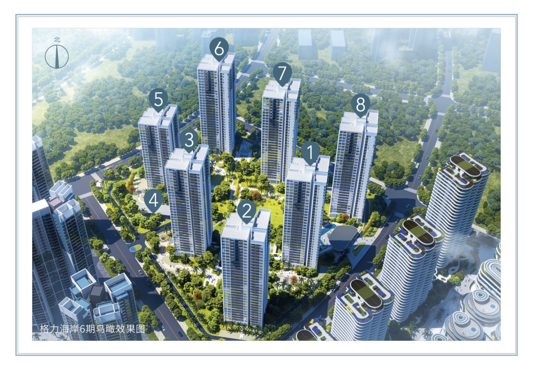 唐家湾山海大盘格力海岸6期精装单价26000元㎡起内附详细资料