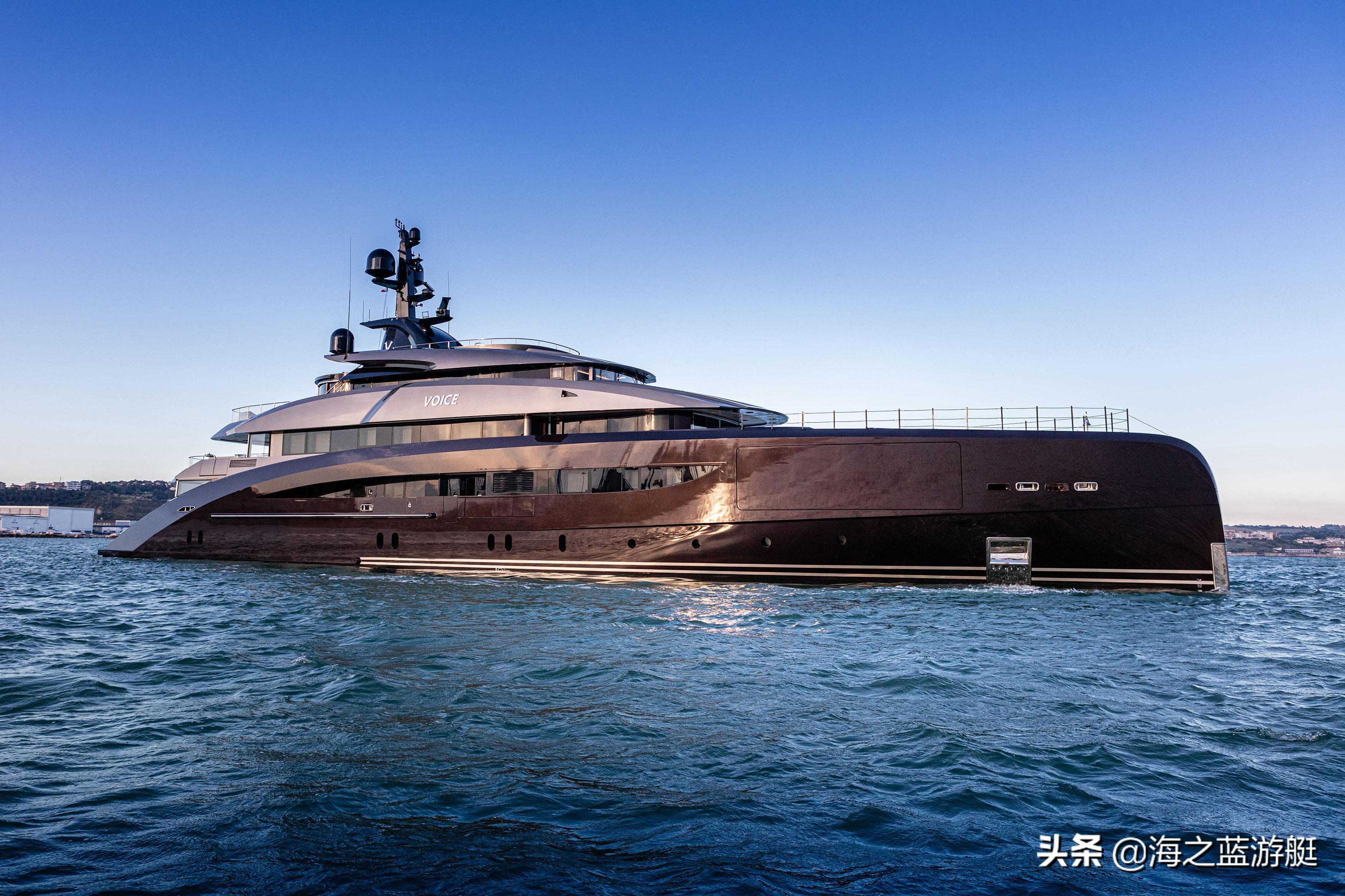 总长超过200米的超级游艇在3个月内售出定制法拉帝全年下水15艘游艇