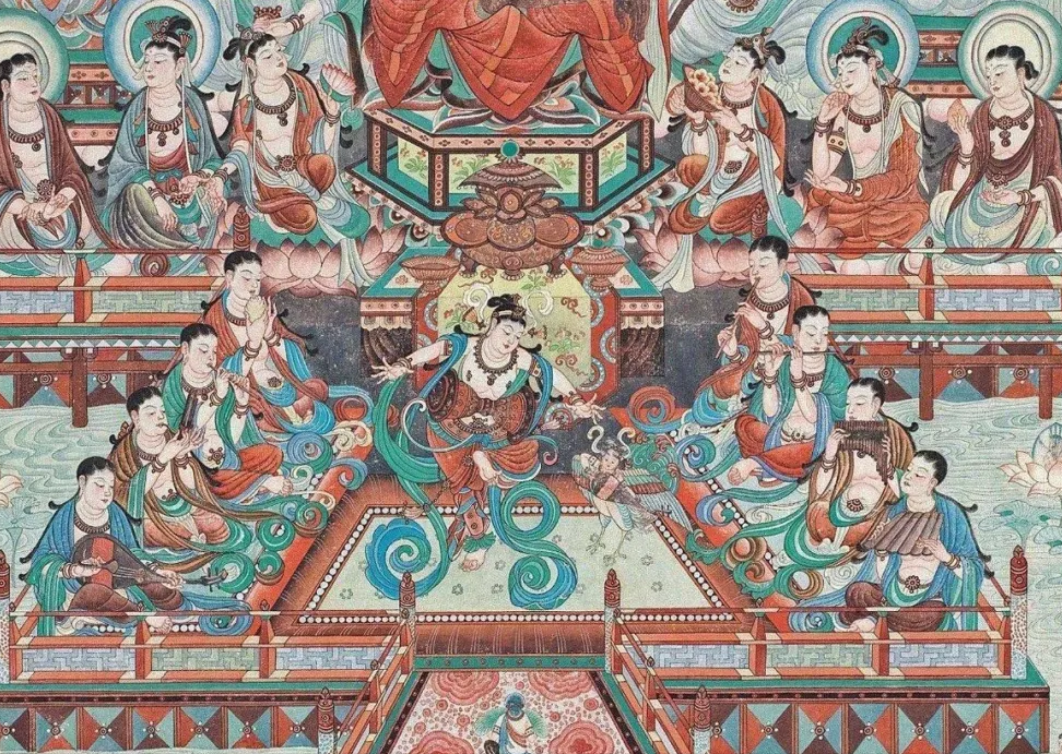 敦煌壁画里的高颜值歌手:迦陵频伽