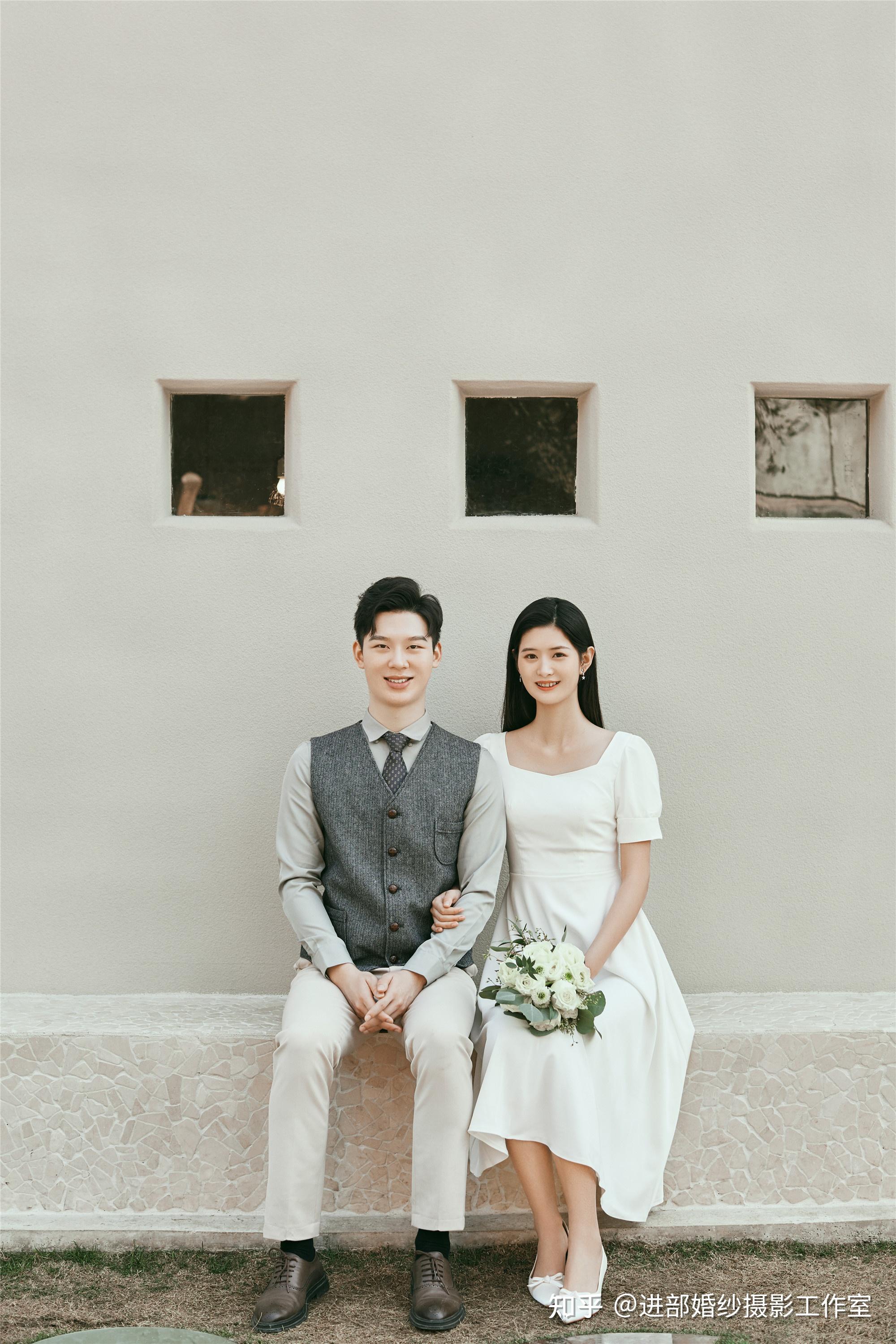 品一组小清新婚纱照是不是你喜欢的feel