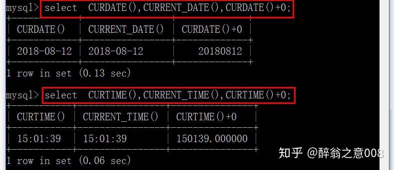 MySQL应用总结(十三)—函数的操作(3):日期时间函数 - 知乎