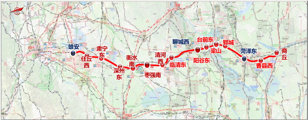 济宁北站高铁线路图片