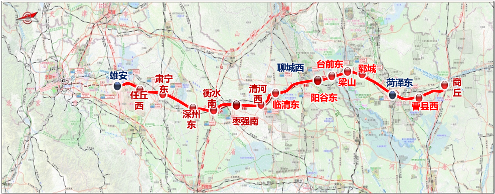 济宁高铁线路图图片