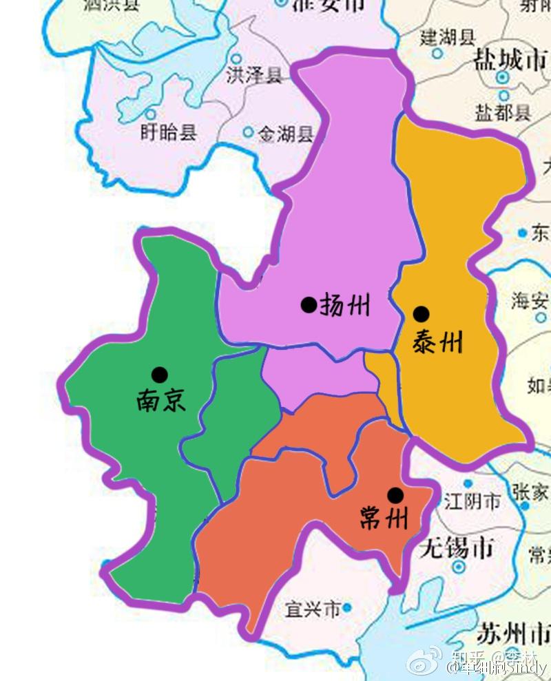 扬中市地理位置图片